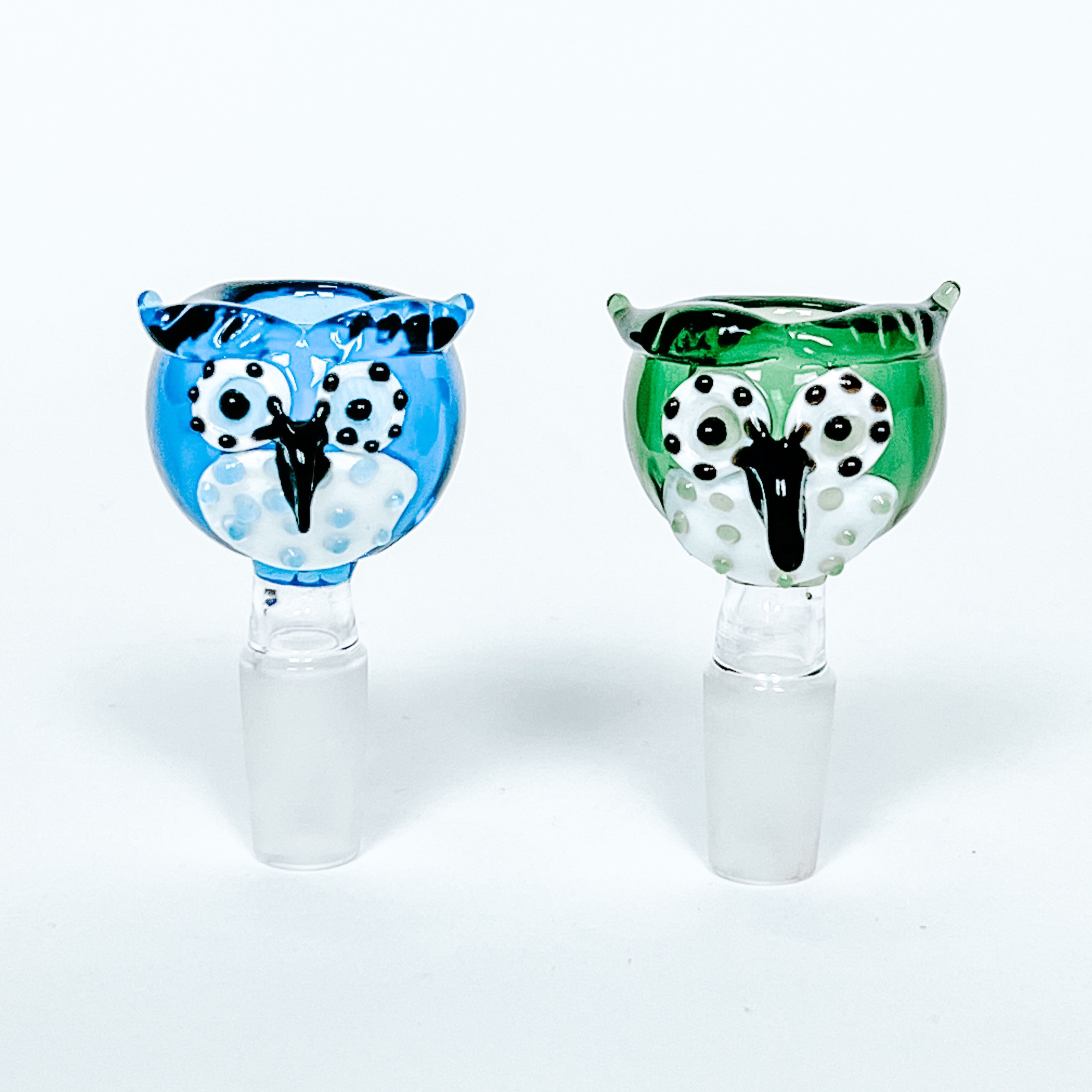 (14 mm) Owl Glass Bowl