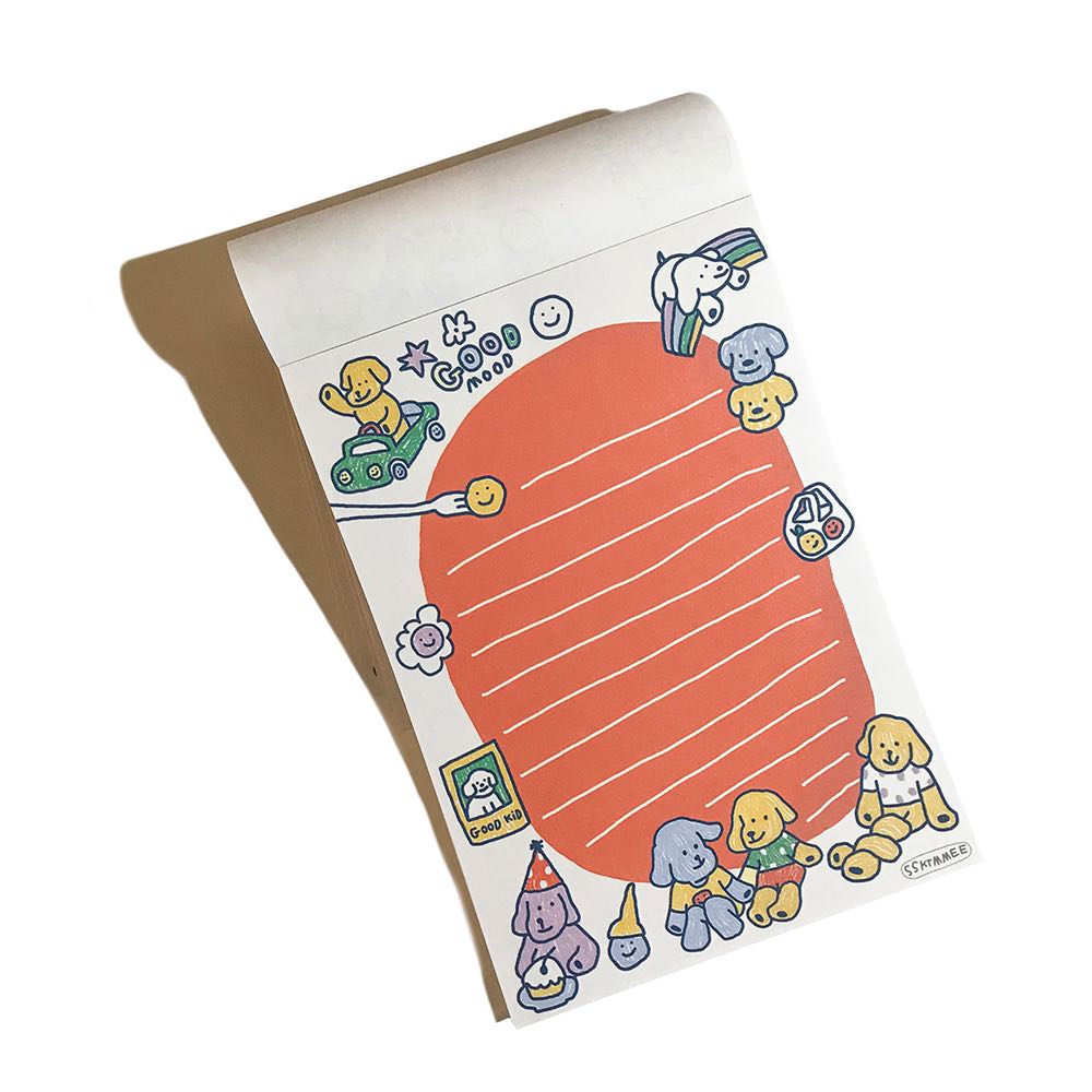 a6 notepad - good mood