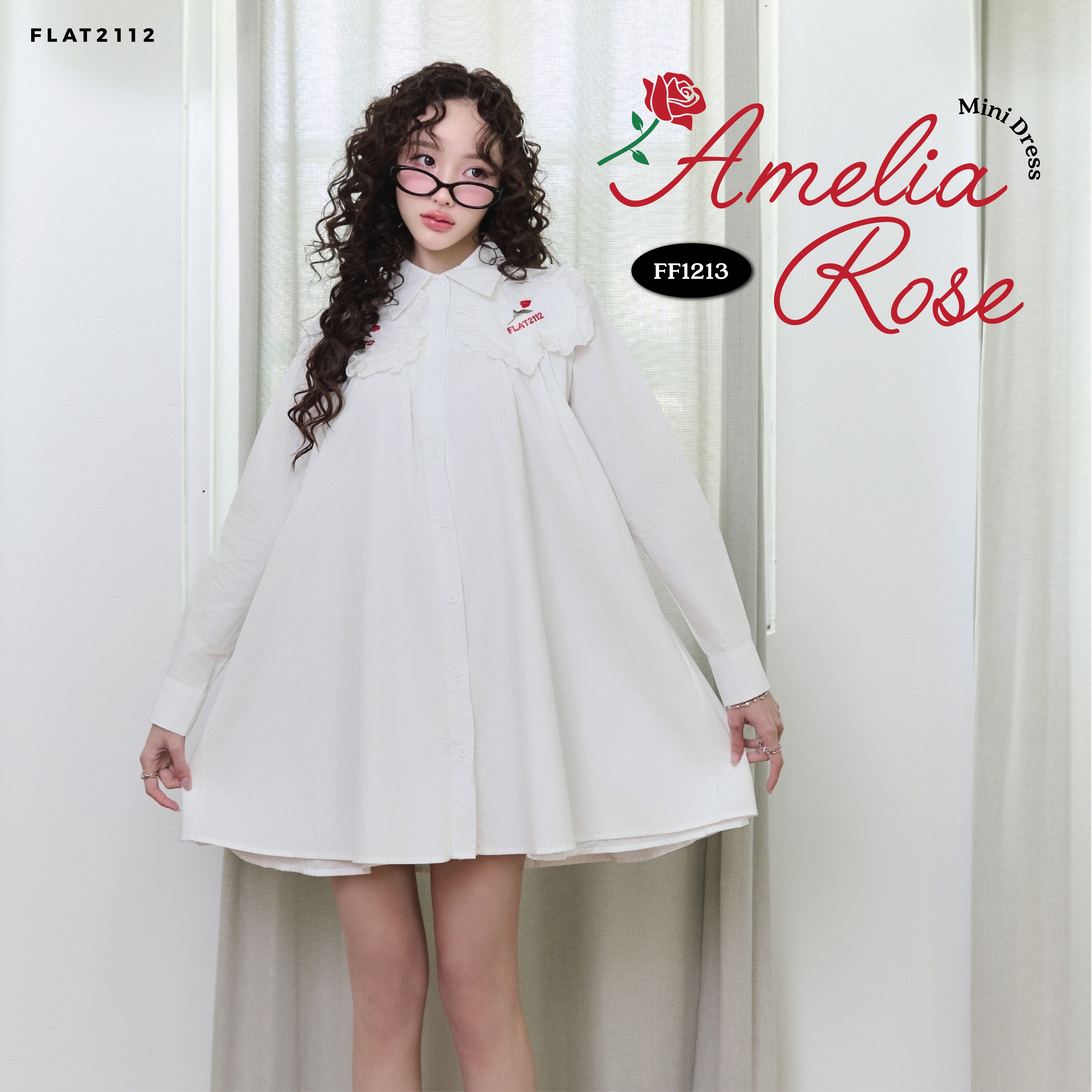 FLAT2112 : AMELIA ROSE MINI DRESS (FF1213)