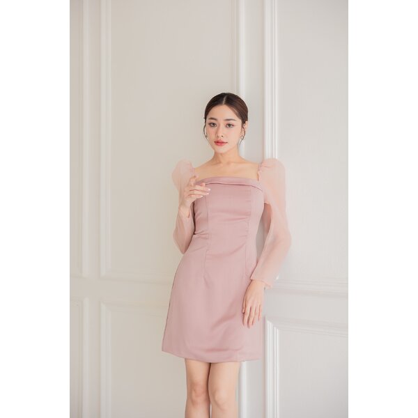 ชุดเดรสไปงานแต่ง ชุดออกงาน MY LADY BY BAIFERN - ML0448