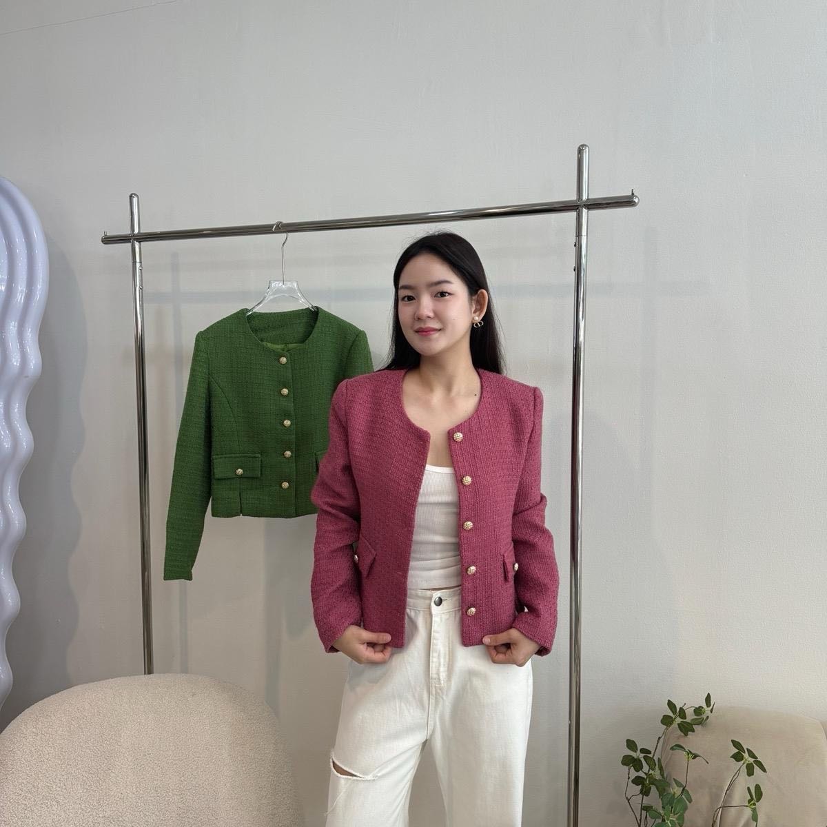 M109 : Barbie Blazer 🩷💚🩷💚🩷💚
