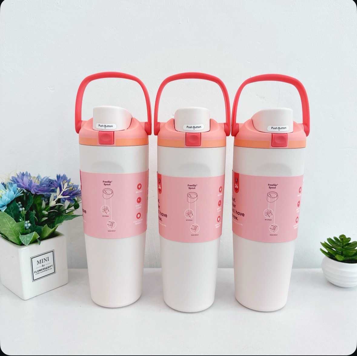พร้อมส่ง Owala FreeSip Sway 30 oz ( Sparkling Sherbet )
