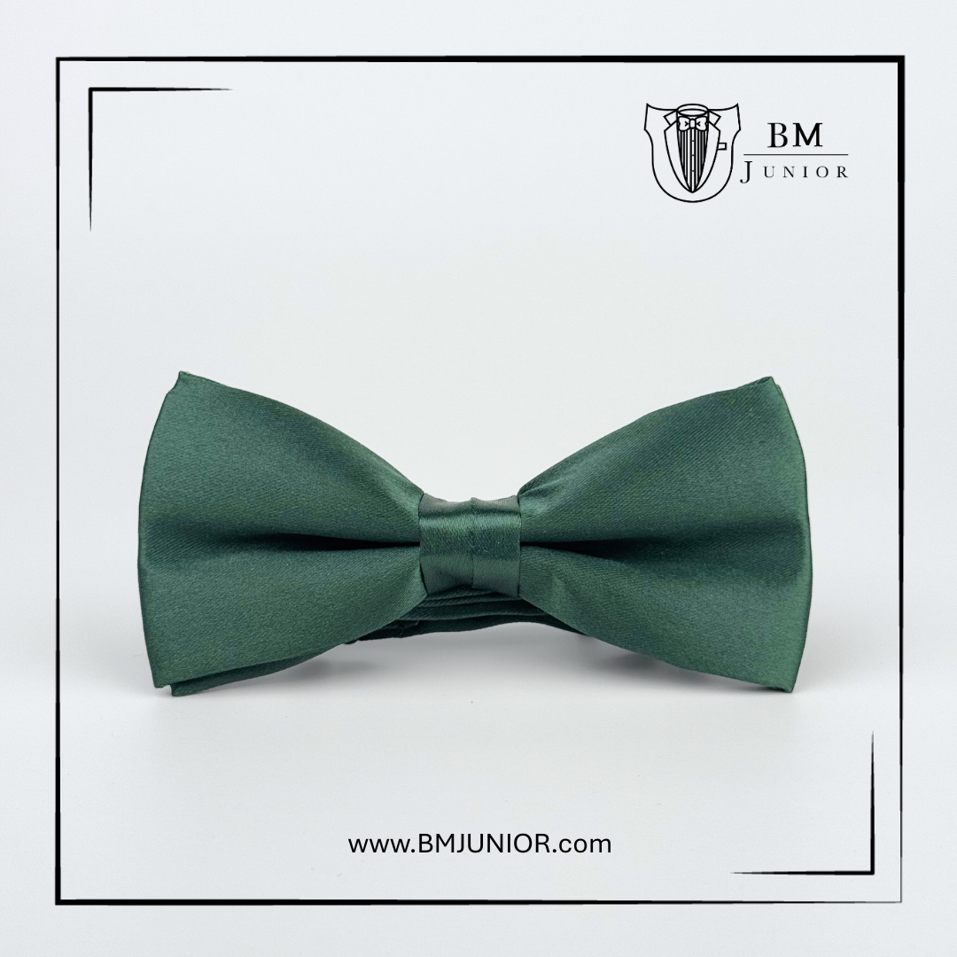 หูกระต่ายสำเร็จรูป สีเขียวสตาร์บัค | Dark Olive Green Bowtie