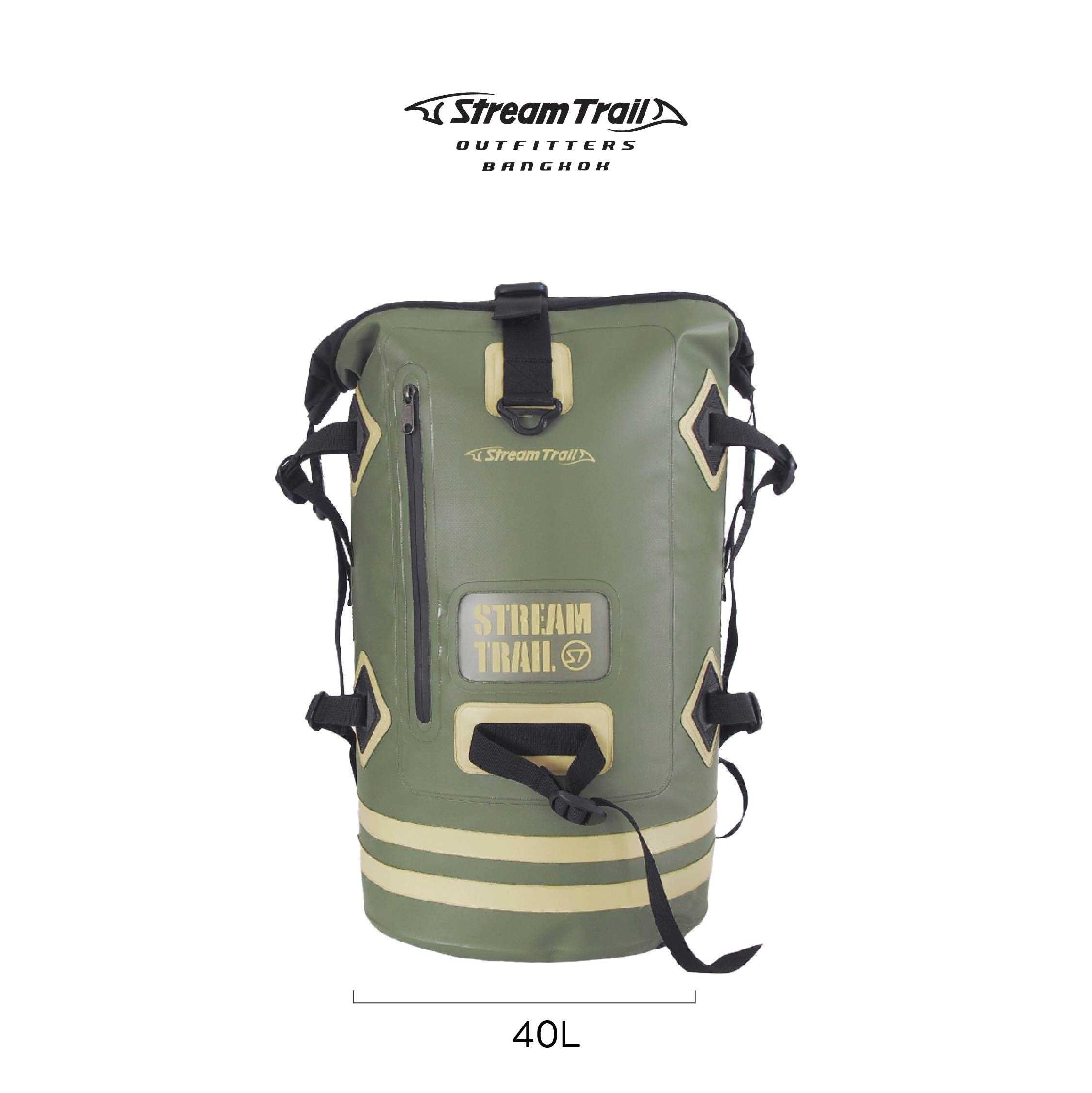 STREAM TRAIL Splash Defender - Dry Tank 40L Stripe Ranger Backpack