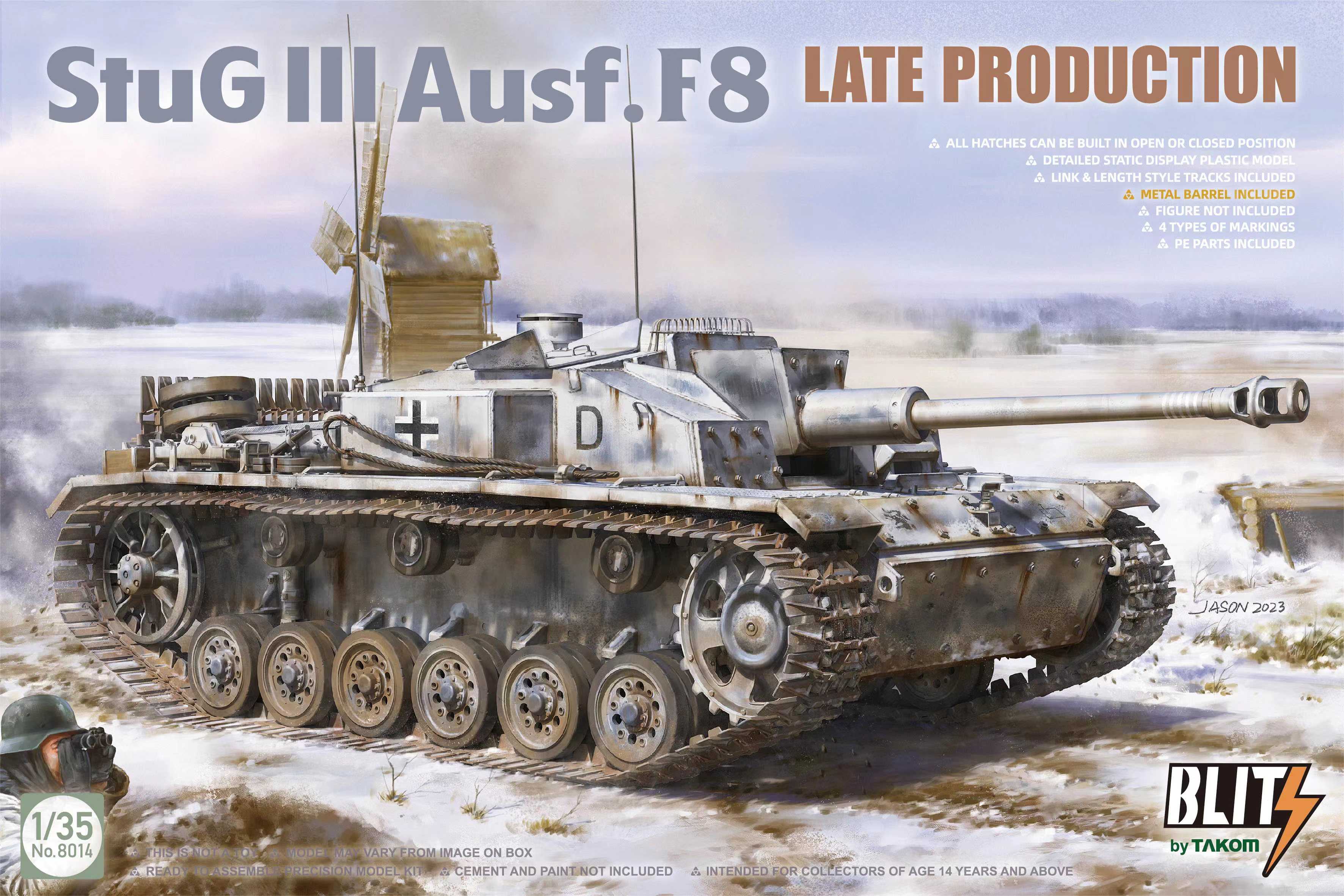 1/35 StuG III Ausf.F8 Late Prodution