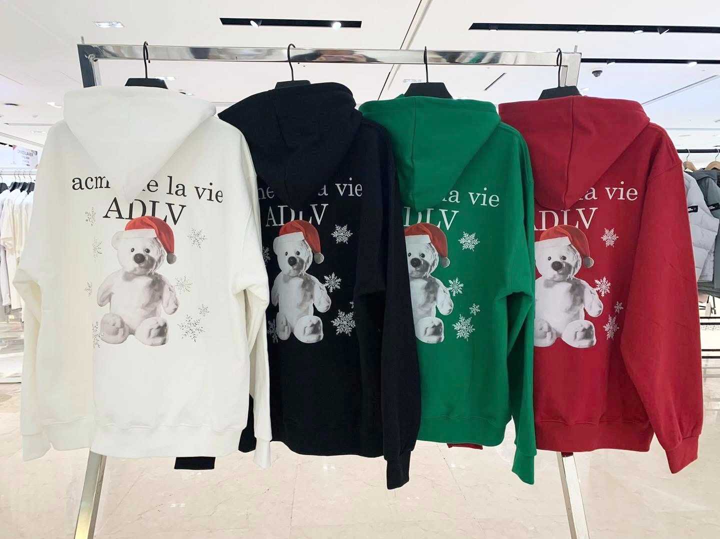 ADLV [acme de la vie] SNOW BEAR HOODIE 