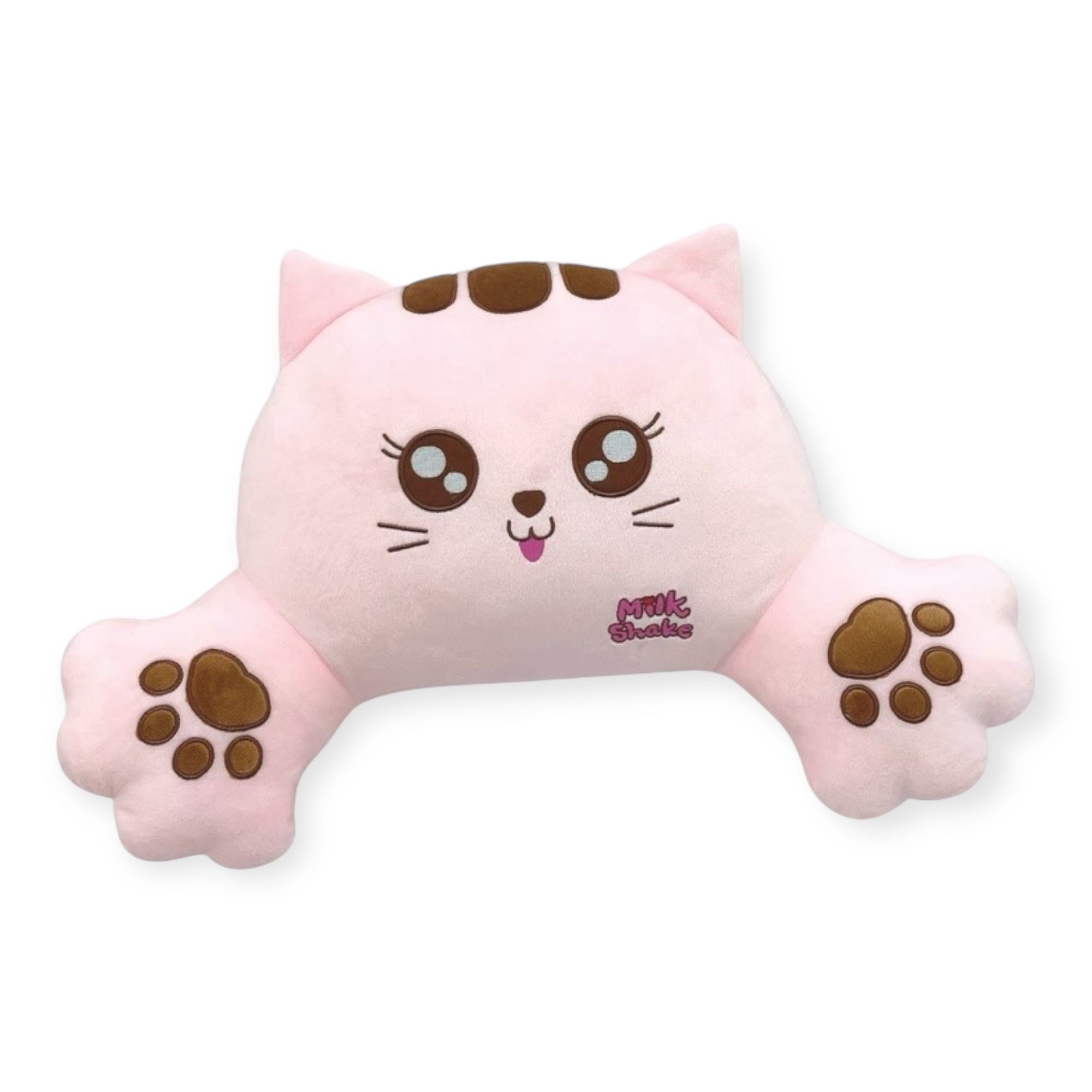 หมอนรองหลังน้องแมว มิวค์เช็ค size L