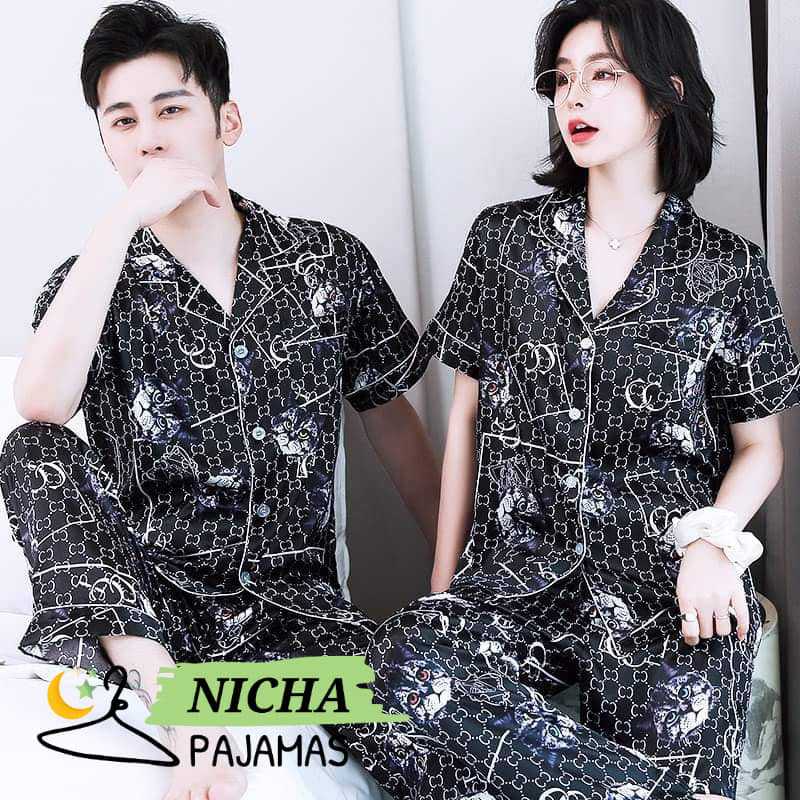 ชุดนอน แขนสั้น ขายาว กุชชี่ แมว