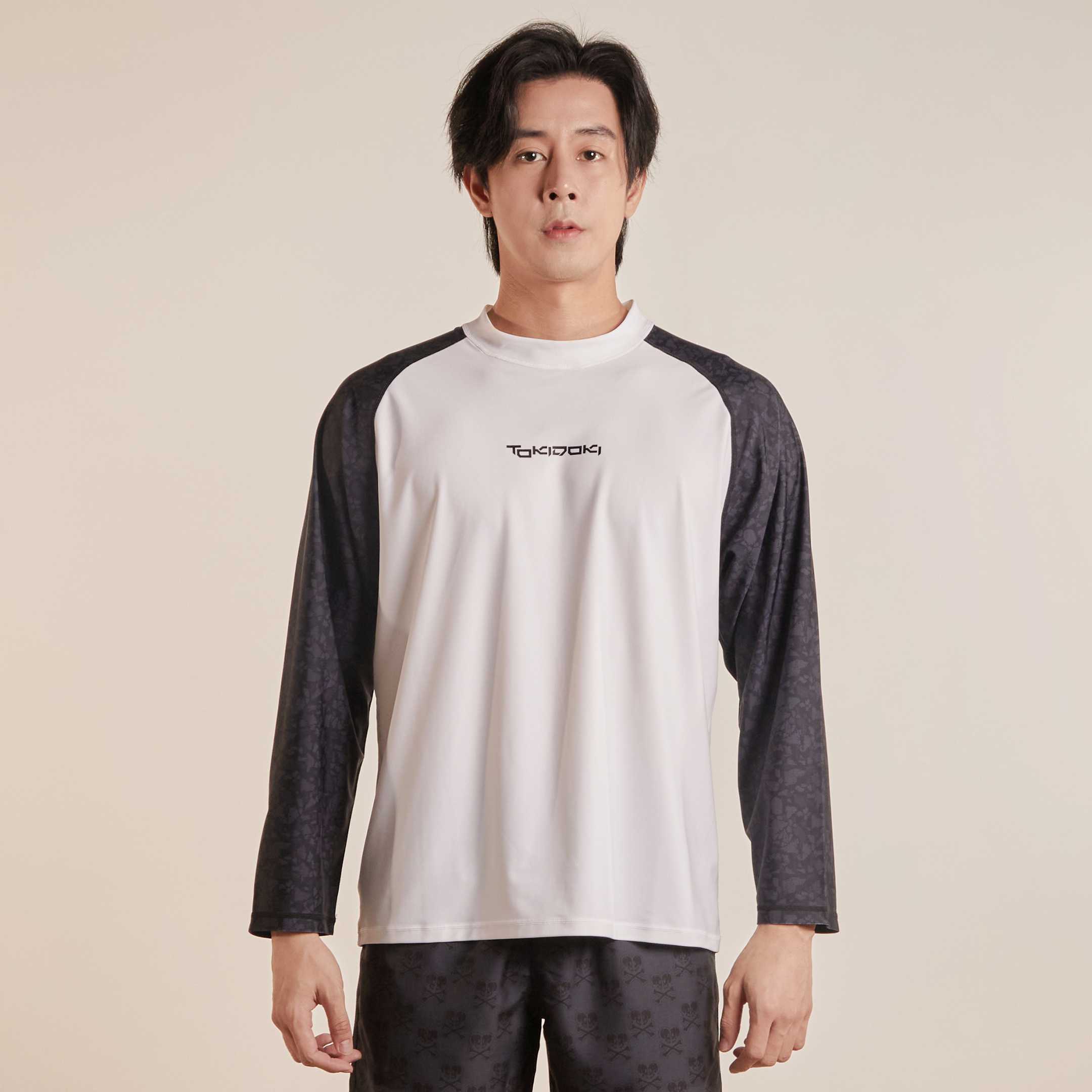 TOKIDOKI เสื้อว่ายน้ำ EBISU ELECTRIC L/S RASHGUARD