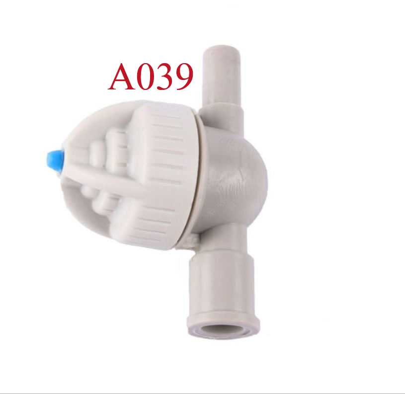 A039 เช็ควาล์ว กันน้ำหยด สีเทา คุณภาพสูง พ่นหมอก ระบบน้ำ เกษตร สวนต้นไม้