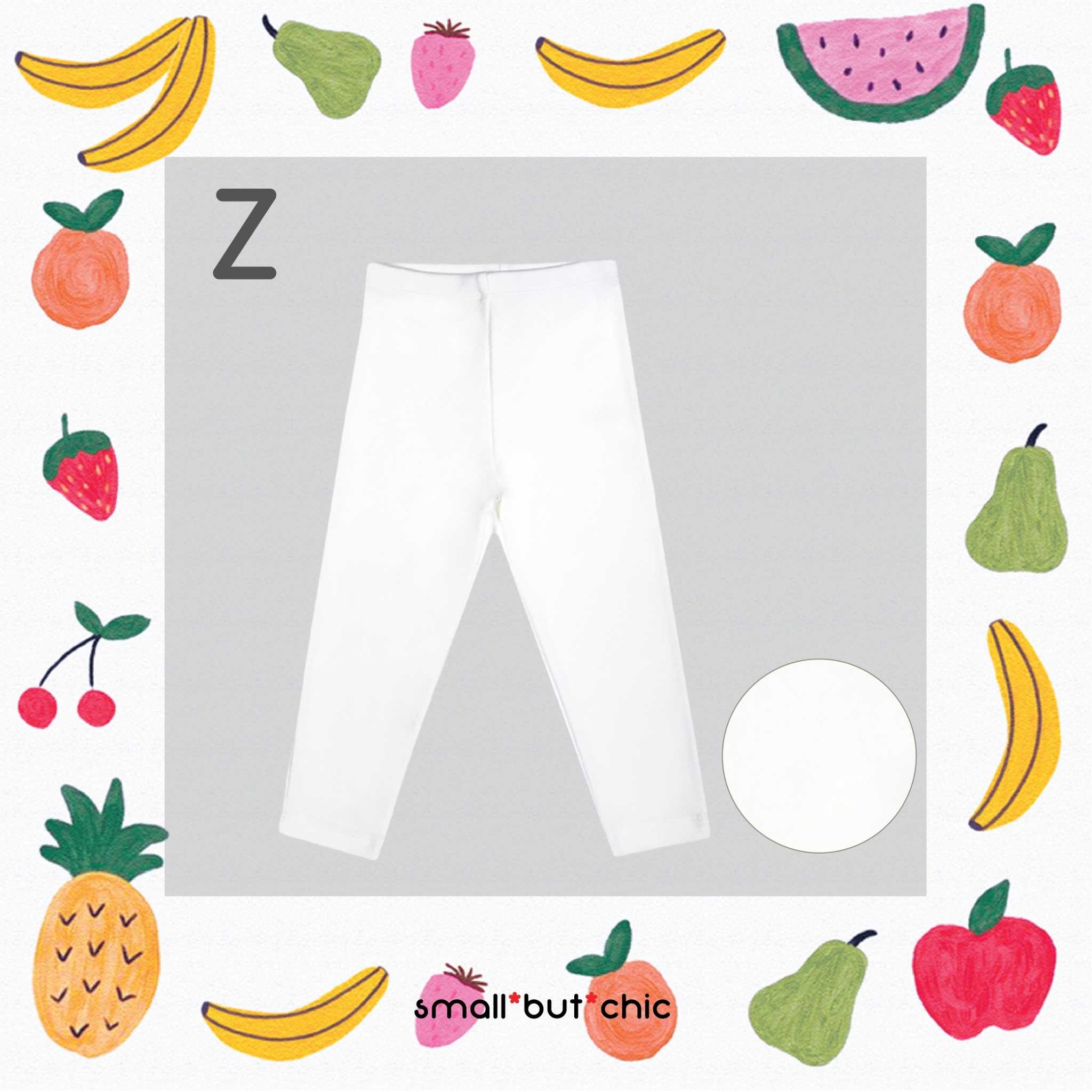 เลกกิ้งขายาวสีขาว(LG-065Z)