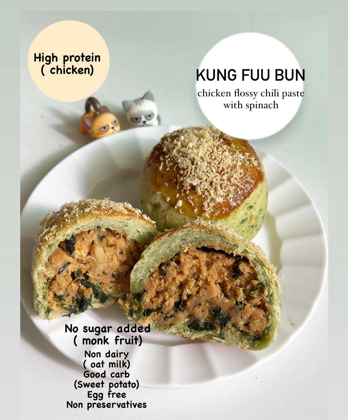 Heaven8 - กังฟูบัน Kung fuu bun รสต่าง ๆ แจ้งรสทางโน้ต (Pre-order)