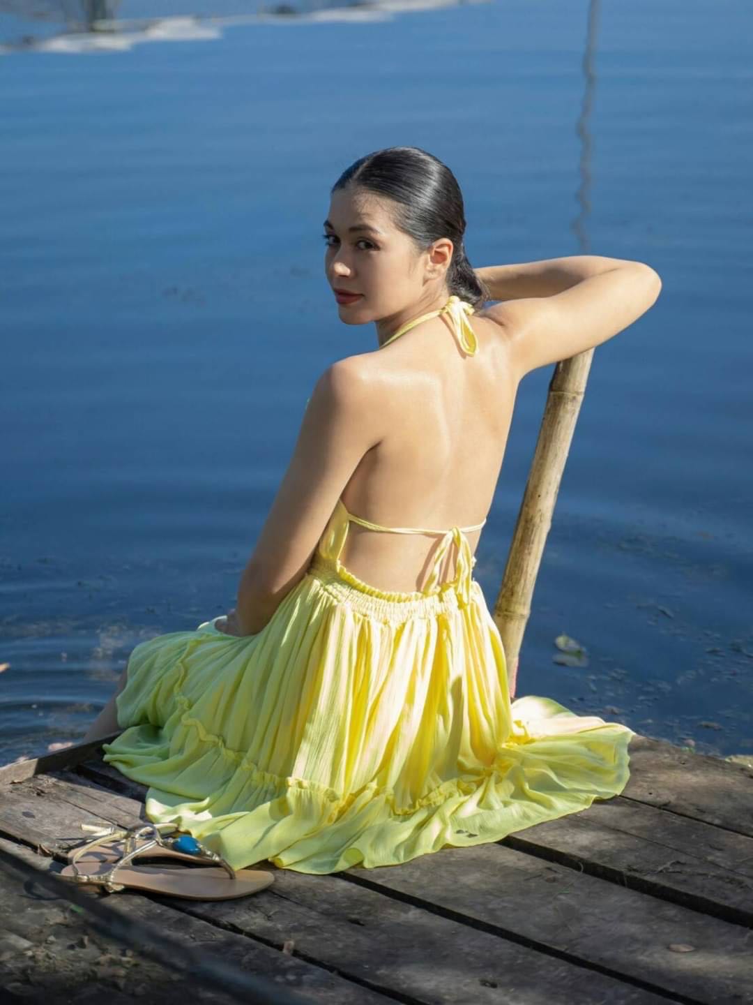 RY-DRS002 ชุดเดรสสั้นไปทะเลเปิดหลัง เซ็กซี่ สวย สีสดใส, SUMMER MINIDRESS, HOLIDAY SHORT DRESS