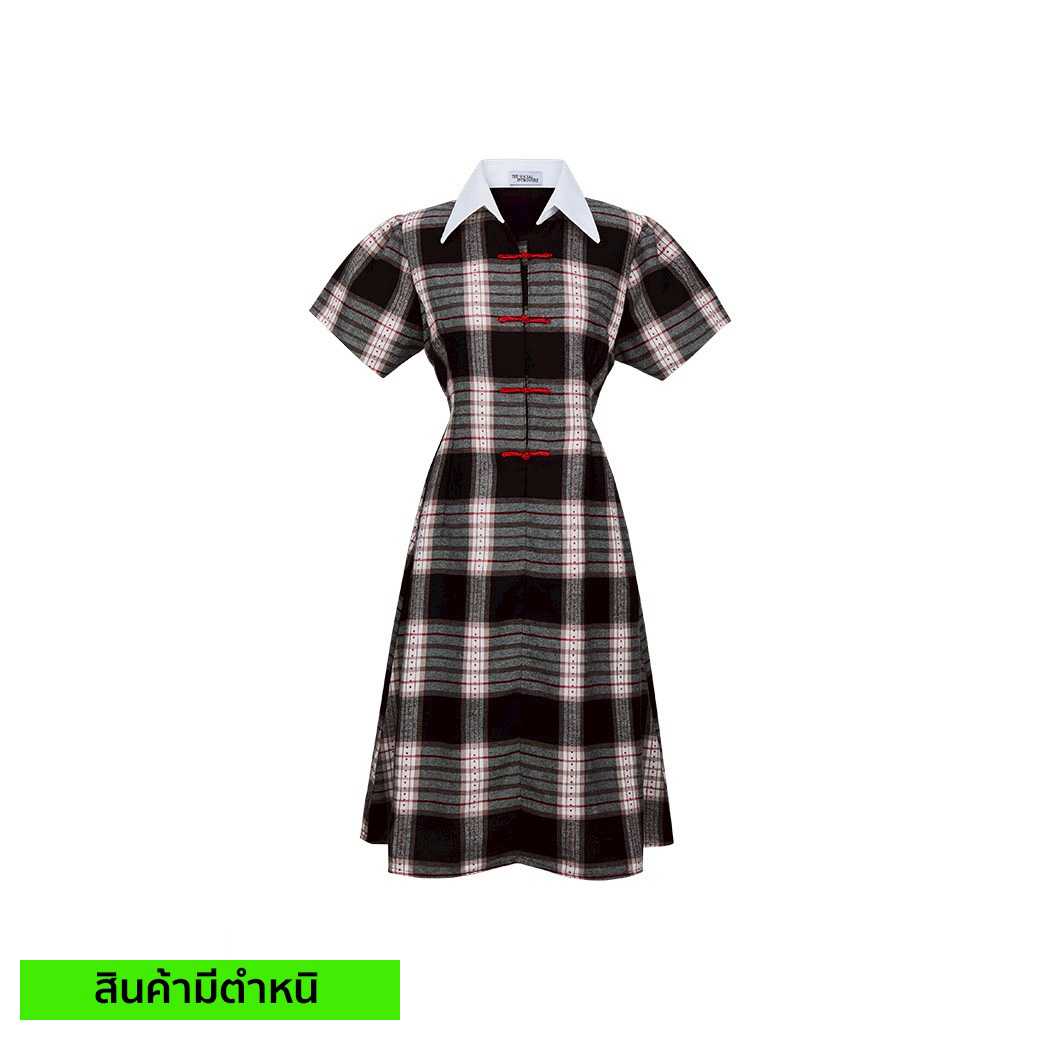 (สินค้ามีตำหนิ) ORIENT MIDI DRESS