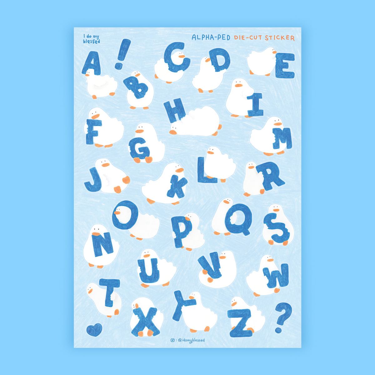 Alpha-Ped Sticker