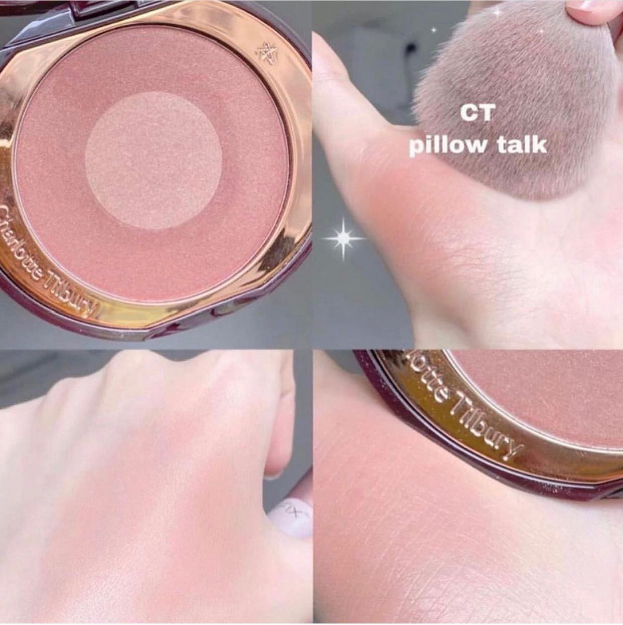 🎀สี Pillow Talk / Charlotte Tilbury Cheek to Chic 