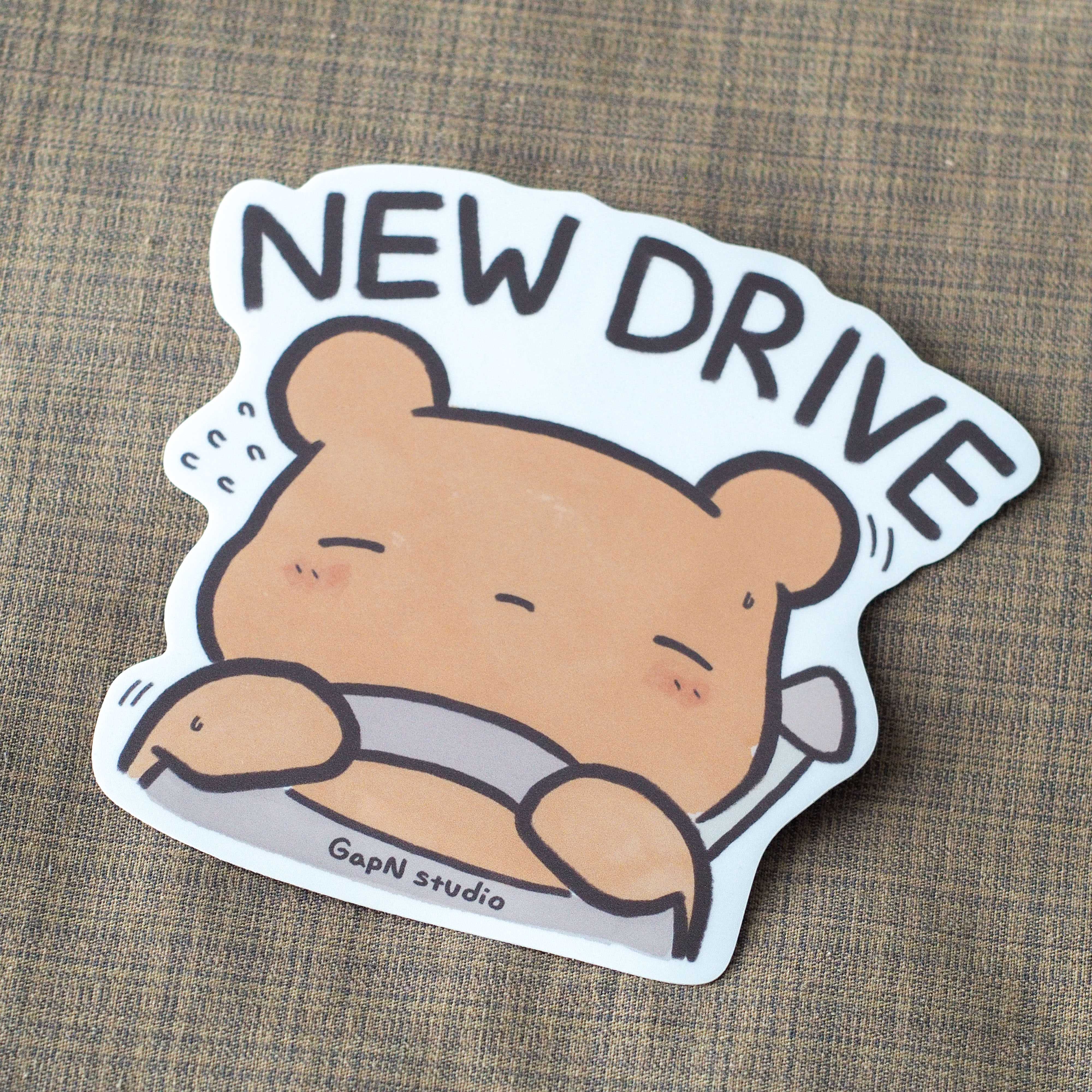 Lamud 'New Drive' car sticker