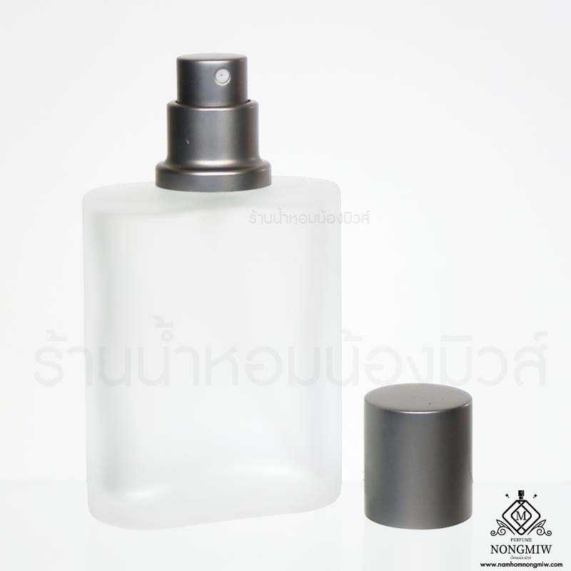 ขวดจีโอ้ 35ml ขวดขุ่น ฝาเทา F272