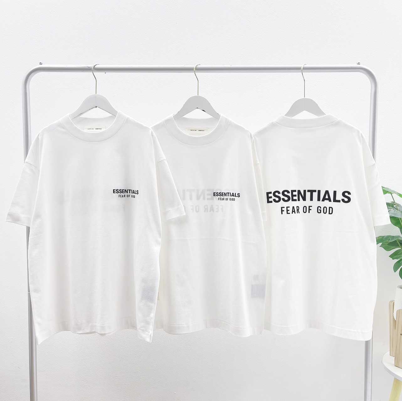 Essentials Crewneck T-Shirt (White)
