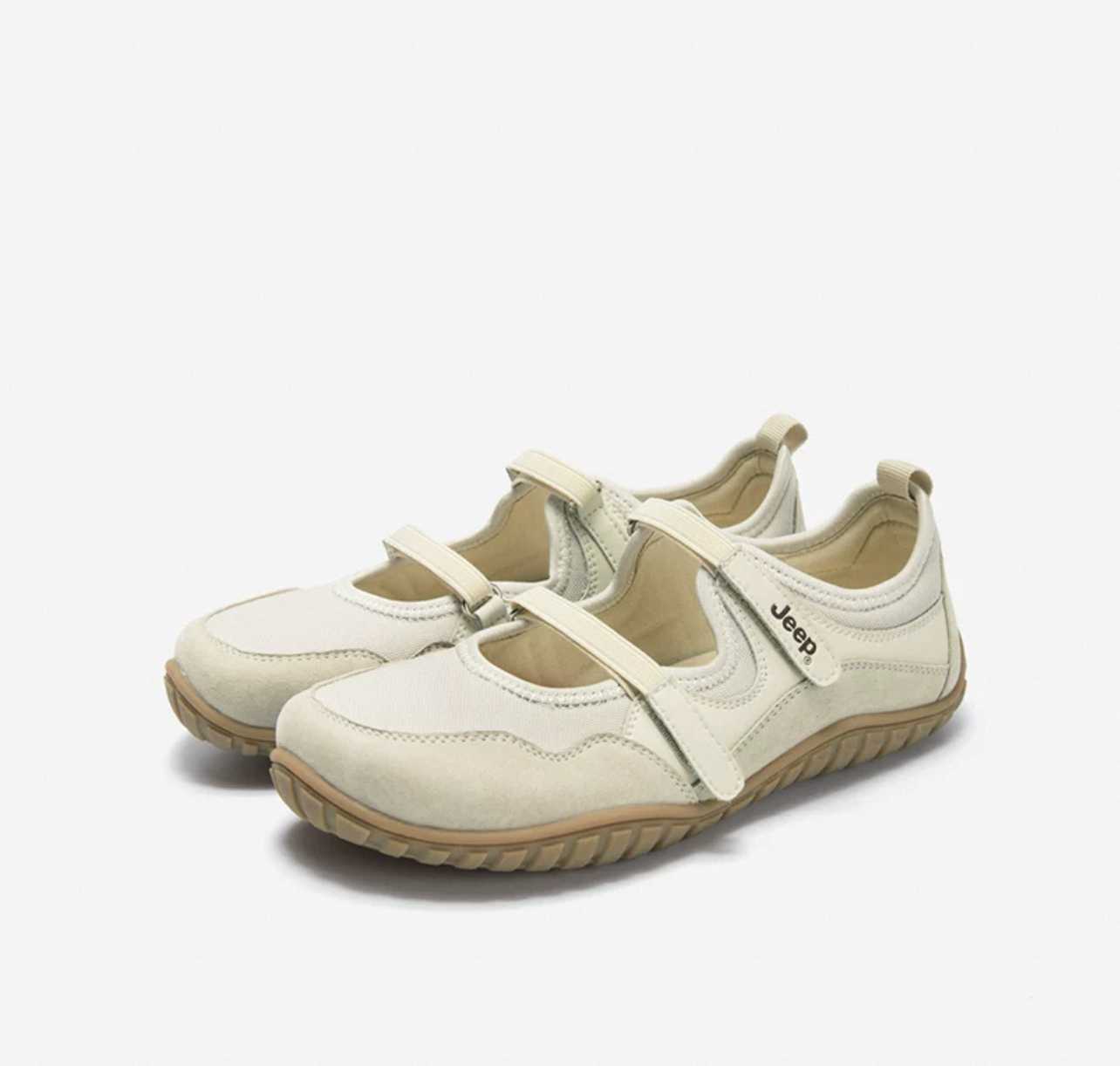 [ทักแชทก่อนสั่งซื้อ PRE-ORDER 10-15 DAYS] JEEP MARY JANE 10 สี BEIGE [P651W13112]