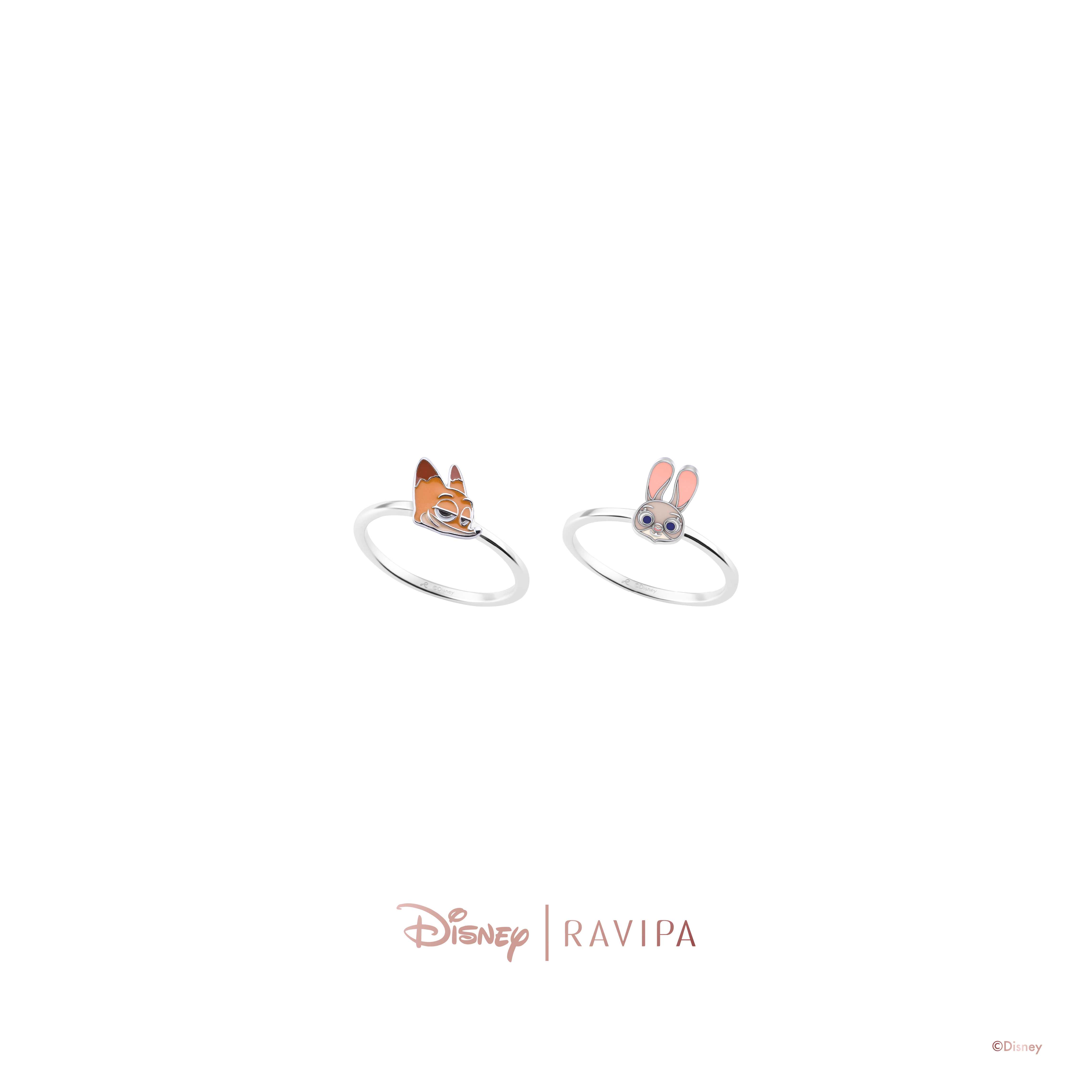 Nick Wilde & Judy Hobs Ring - แหวน