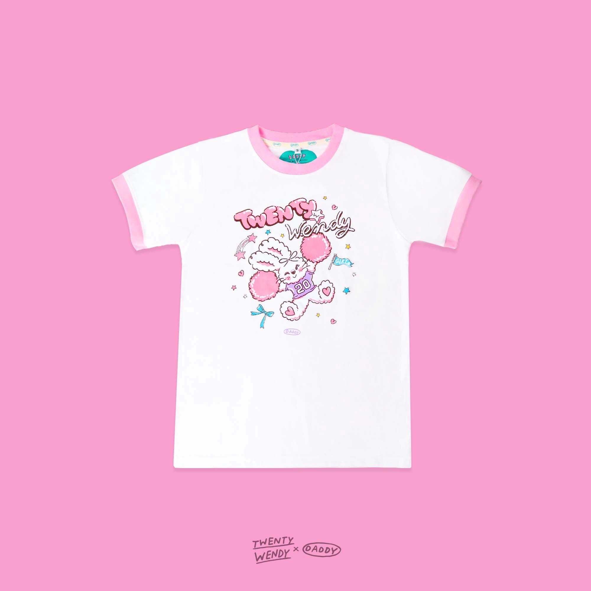 DADDY | Twenty Wendy x Daddy T-shirt เสื้อยืด ลายน้องไอวี่พู่เชียร์