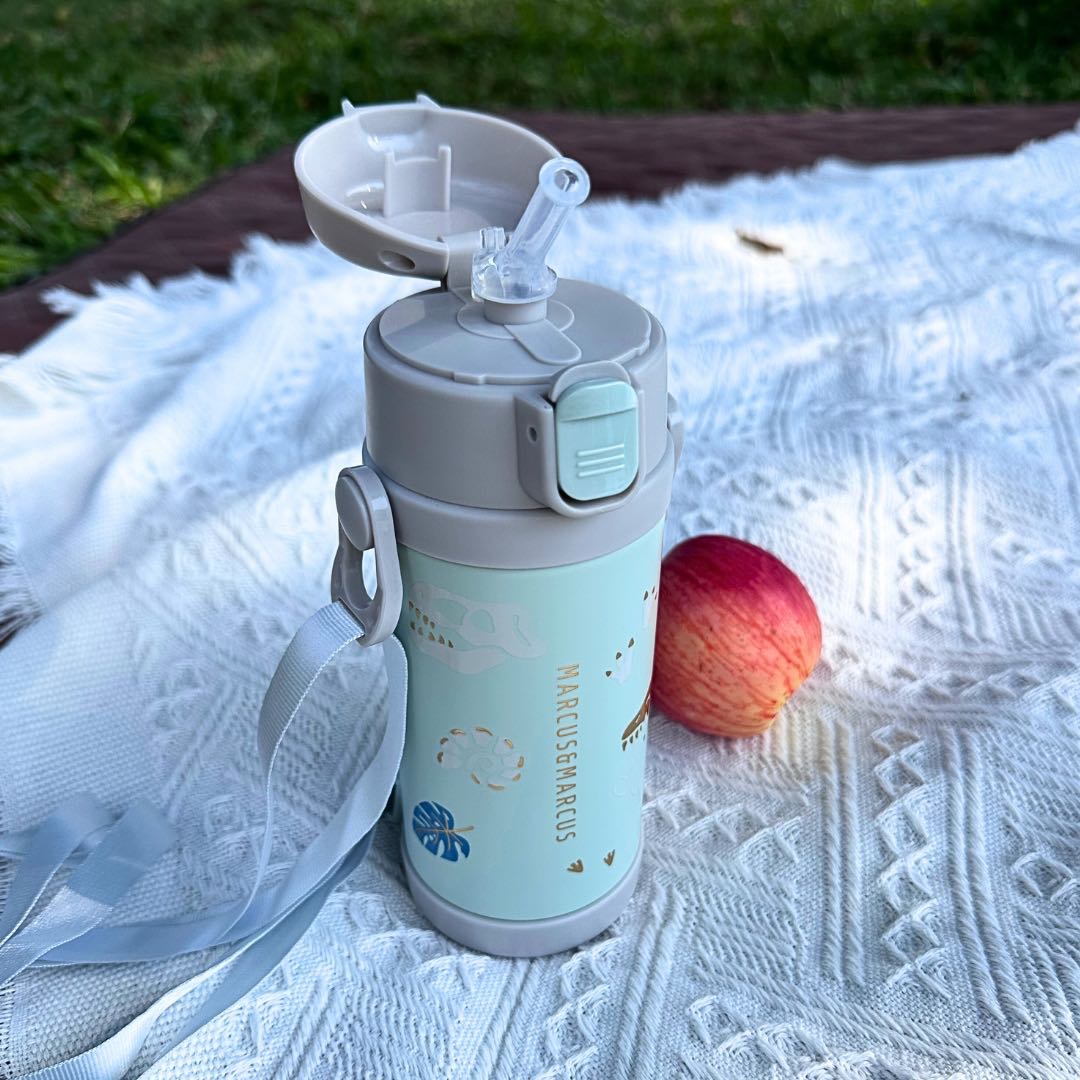 Straw & Spout Insulated Water Bottle