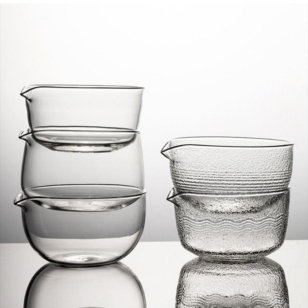 🍵𝑪𝒉𝒂𝒘𝒂𝒏 🔘 𝙍𝙤𝙪𝙣𝙙 𝙂𝙡𝙖𝙨𝙨 𝘽𝙤𝙬𝙡 ชามชงมัทฉะแก้ว ทรงกลมมีลาย