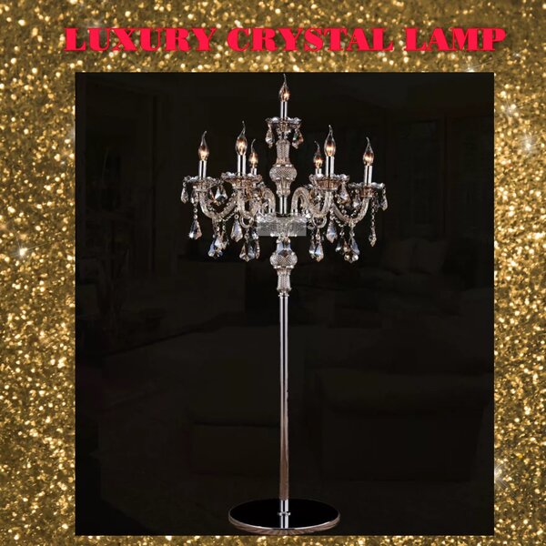 CT007A008 SOTMIA โคมไฟ ตั้งพื้น โคมไฟตั้งโต๊ะ โคมไฟหัวเตียง floor lamp table lamp คริสตัล หรูหรา ...