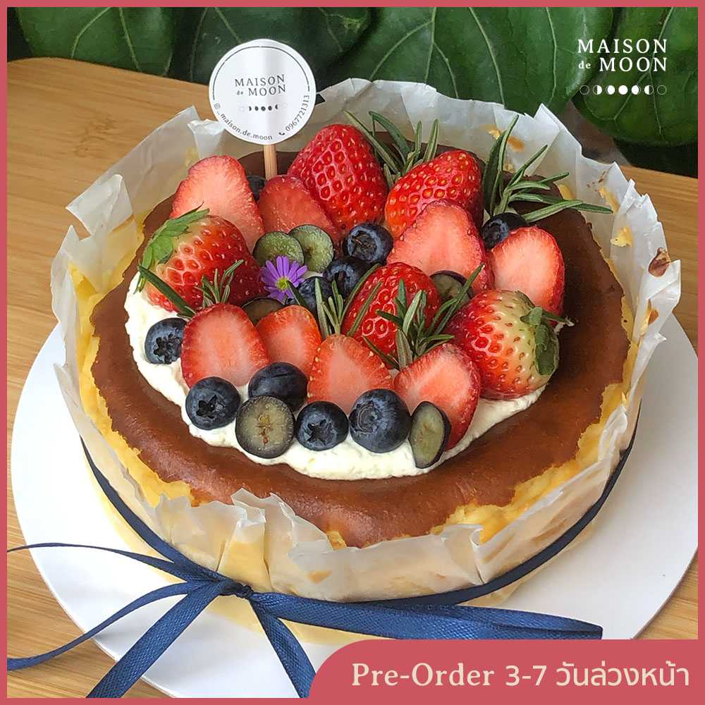 Burnt Basque Cheescake | ชีสเค้กหน้าไหม้ (Size 0.5, 1, 2 lbs)