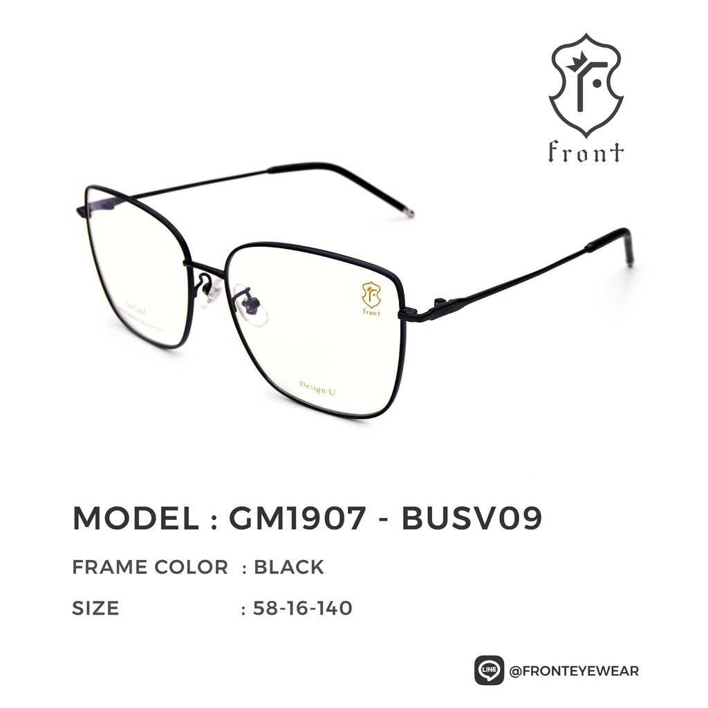 FRONT - แว่นสายตา รุ่น GM1907 (สามารถนำไปตัดเลนส์สายตาได้ค่ะ) - Fronteyewearthailand