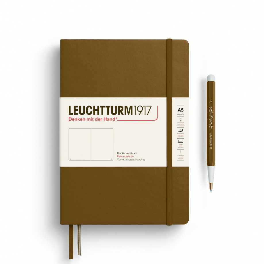 Leuchtturm1917 Thinking A Head Spice Brown A5 Notebooks สมุดโน๊ต รุ่น Thinking A Head ขนาด A5