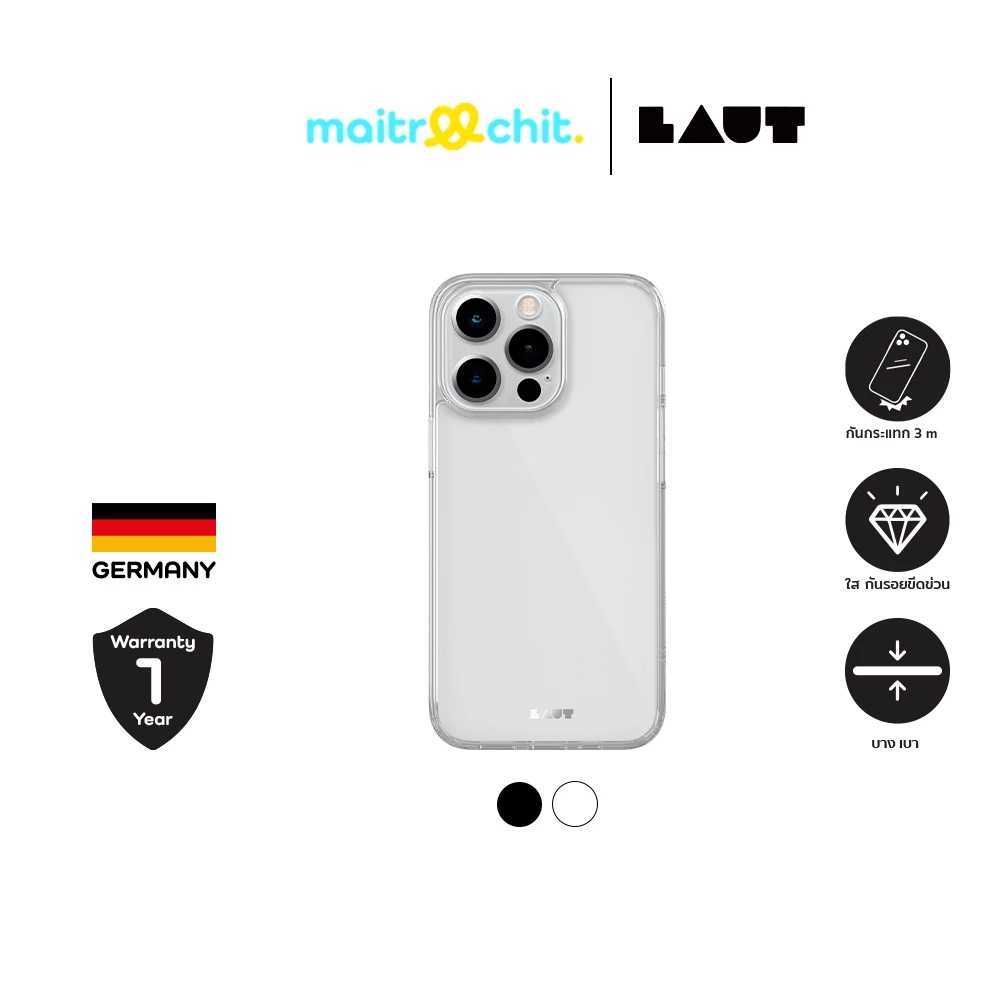 LAUT รุ่น Crystal X IMPKT เคสสำหรับ iPhone 14/ 14 Plus/ 14 Pro/ 14 Pro Max