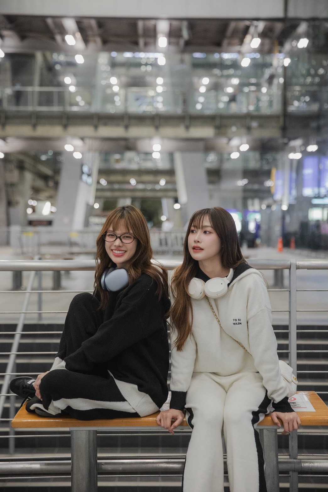 Tobewarm Airport Look SETผ้าไหมพรมทอหนานุ่ม
