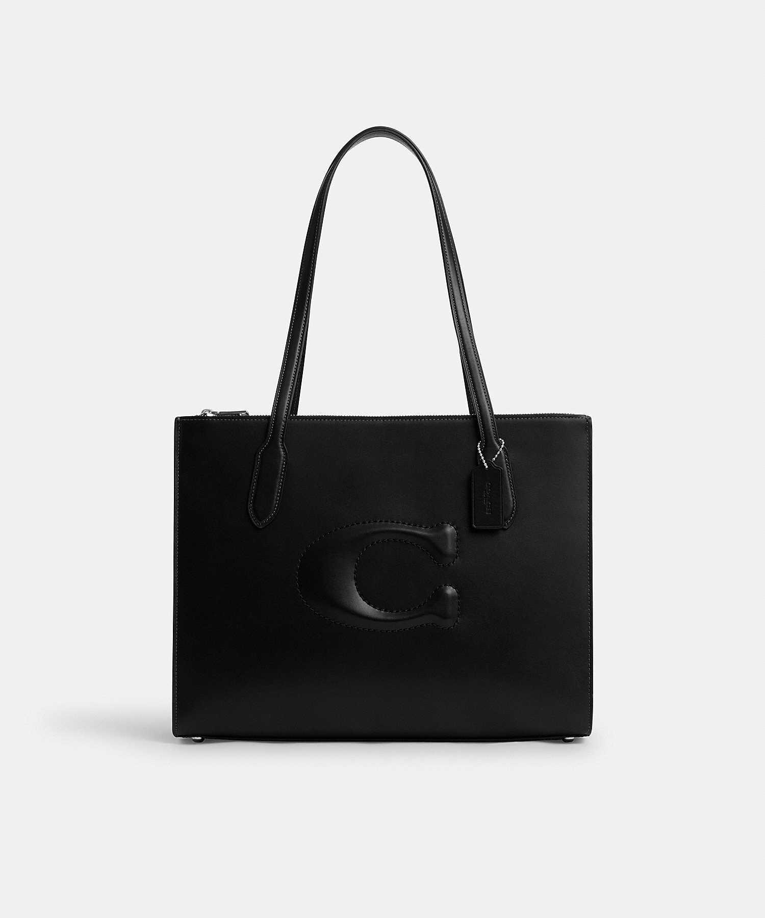 COACH NINA TOTE CR096 SV/BK