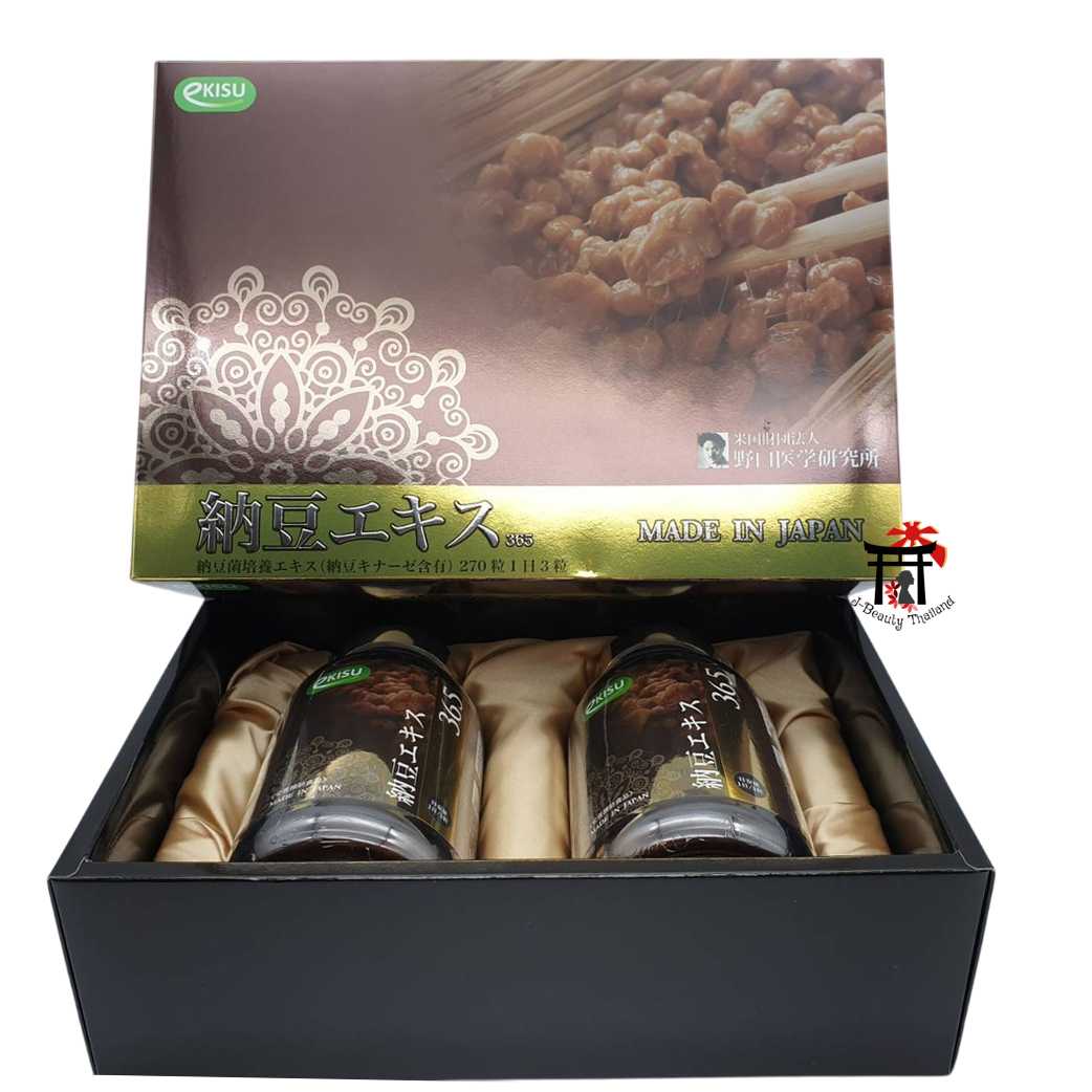 [พรีออเดอร์] Dr.Noguchi Nattokinasse (eKISU Natto Extract 365) นัตโตะ พรีเมี่ยม 6 เดือน ของแท้ 100%