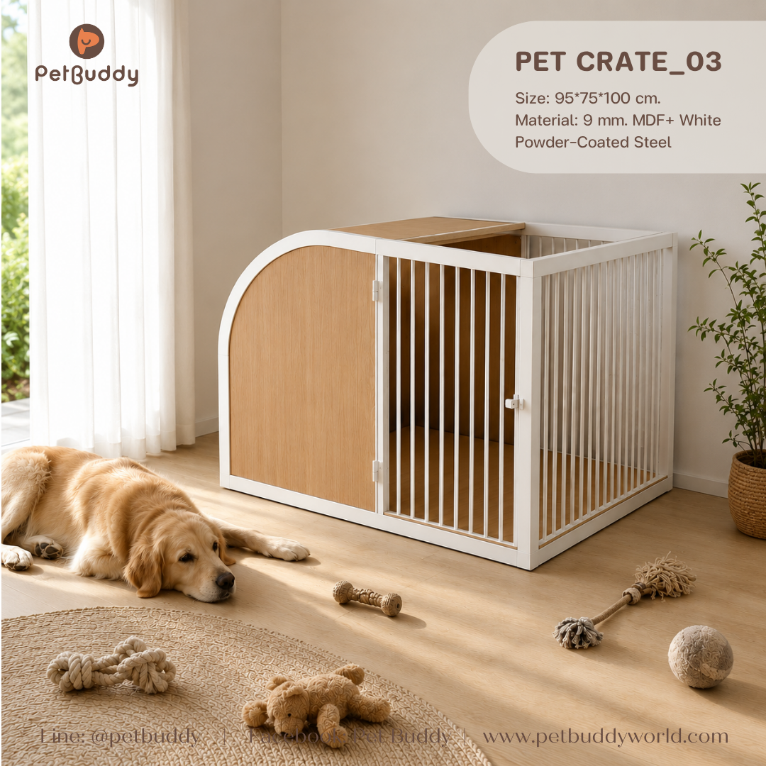 Pet Buddy: กรงสุนัข บ้านสุนัข (Pet Crate_03)