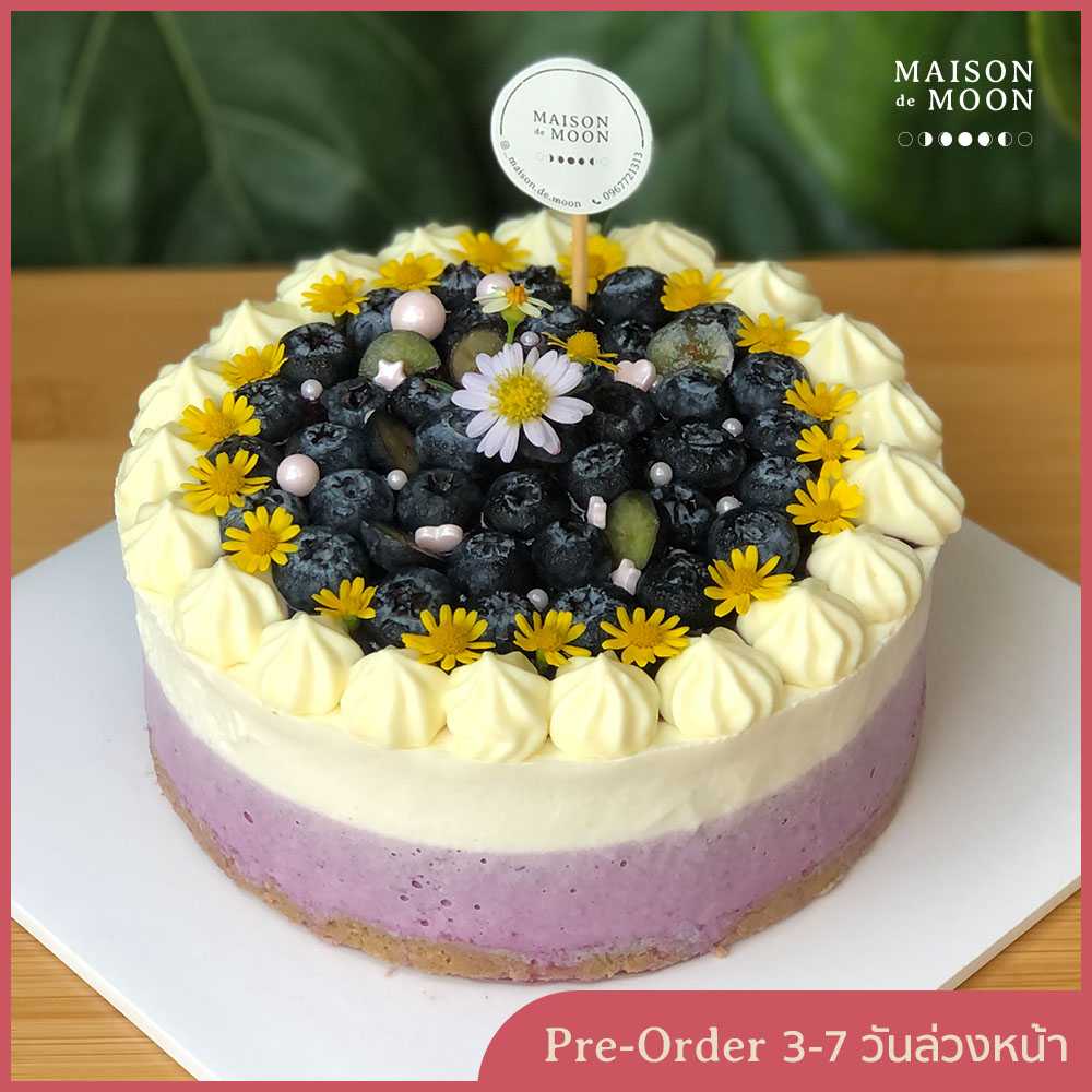 Cheese Cake with fruits of choice | ชีสเค้ก เลือกผลไม้ได้ (Size 0.5, 1, 2 lbs)