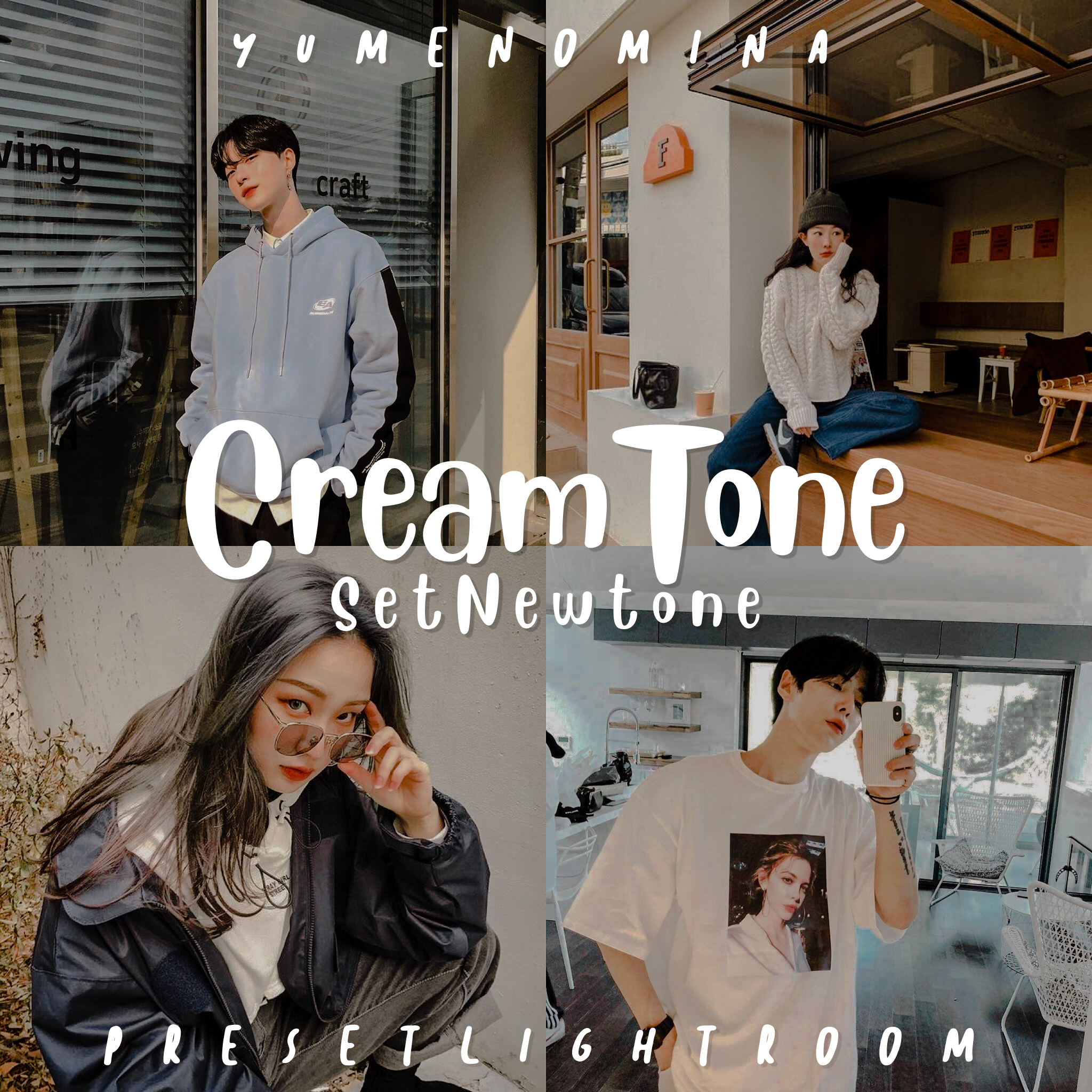 CREAMTONE — ꒰Set NewToneสั่งซื้อแยก꒱ PRESET LIGHTROOM