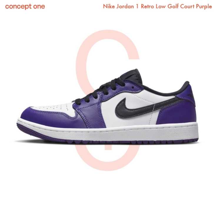 Jordan 1 Retro Low Golf Court Purple