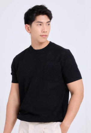 SLURBOYY One Pocket Premium knit T-Shirt
