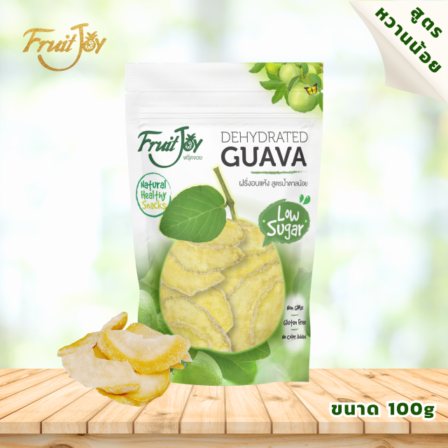 Fruit Joy ฝรั่งอบแห้ง (แบบซอง 100g)