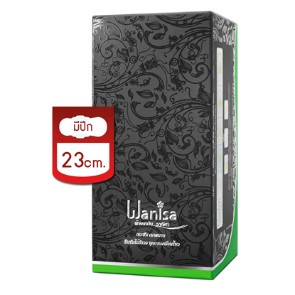 Wanisa Sanitary Napkin ผ้าอนามัยสำหรับกลางวัน 23 ซม. (30 แผ่น)