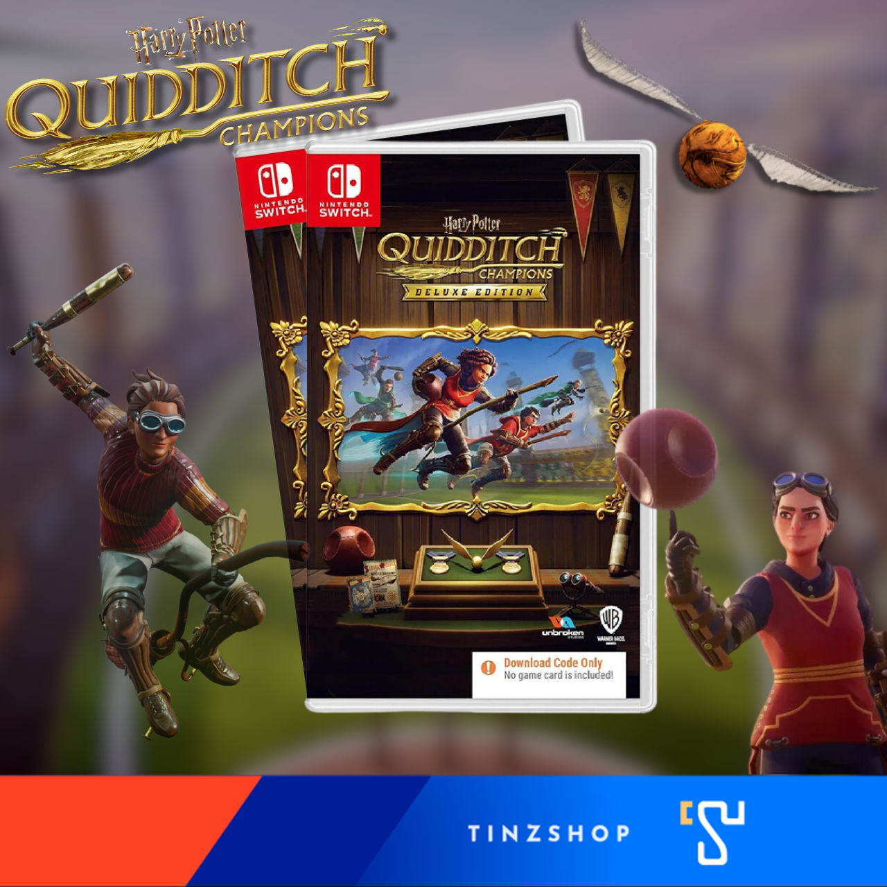 Nintendo Switch Game Harry Potter Quidditch Champions Zone Asia / English