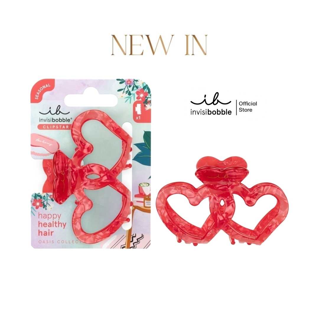 invisibobble กิ๊บหนีบผม ถนอมเส้นผม รุ่น Clipstar Oasis Lovers Nest - Limited (1 กล่องบรรจุ 1 ชิ้น)