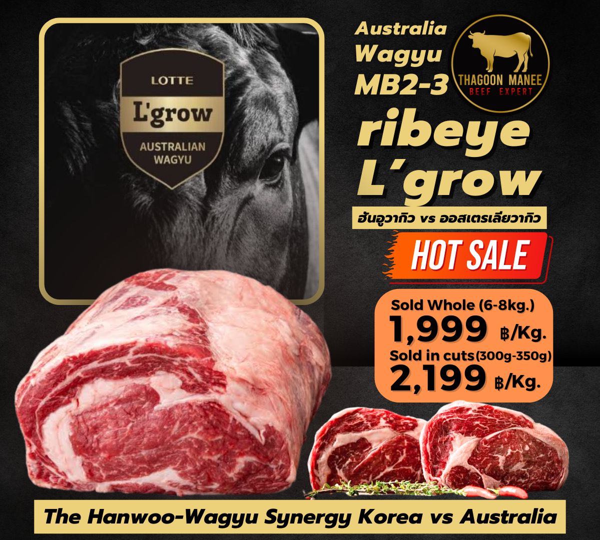 L'grow Ribeye Mb2-3(ฮันอู)