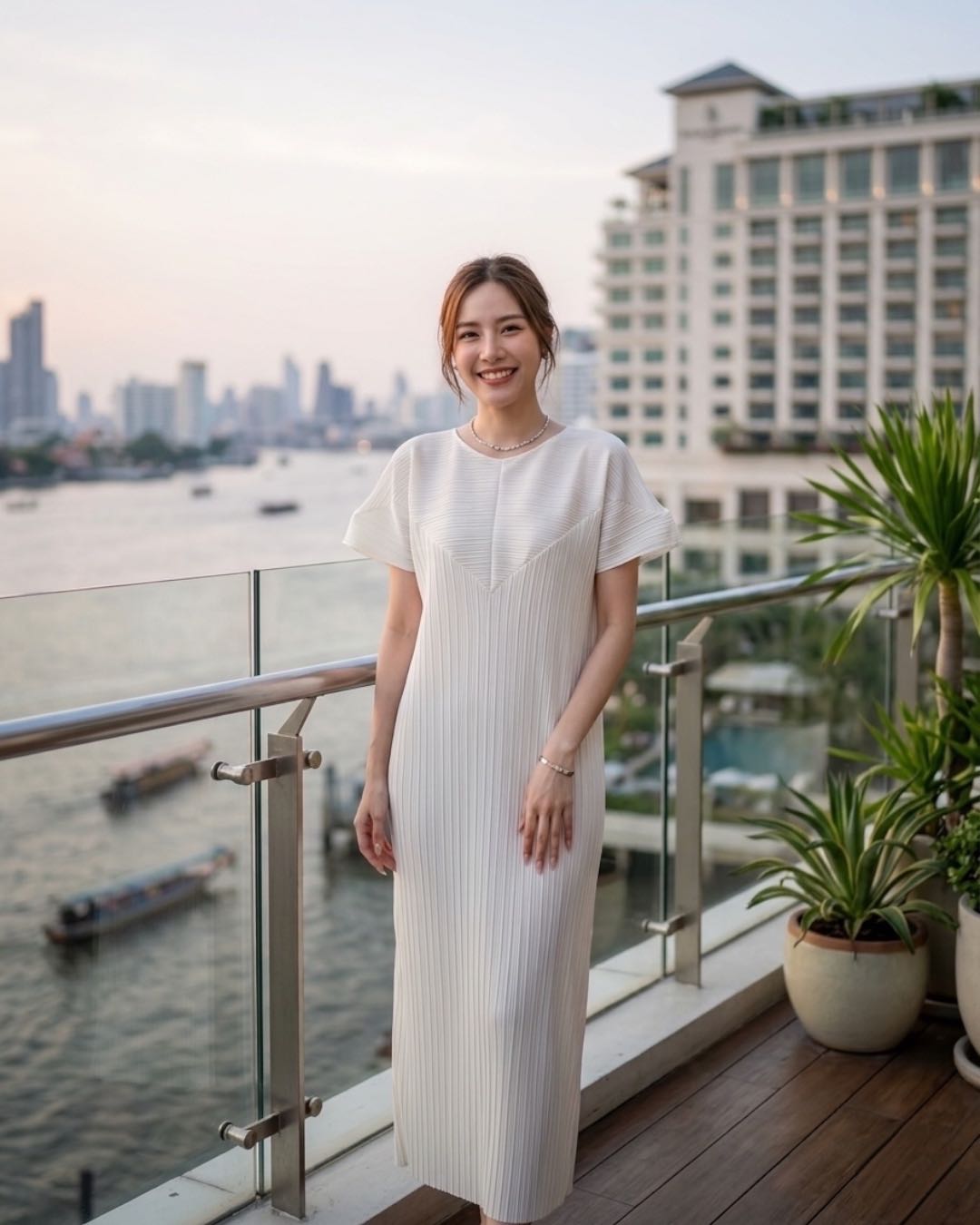  #bjpleatsDress240149 (1190THB)