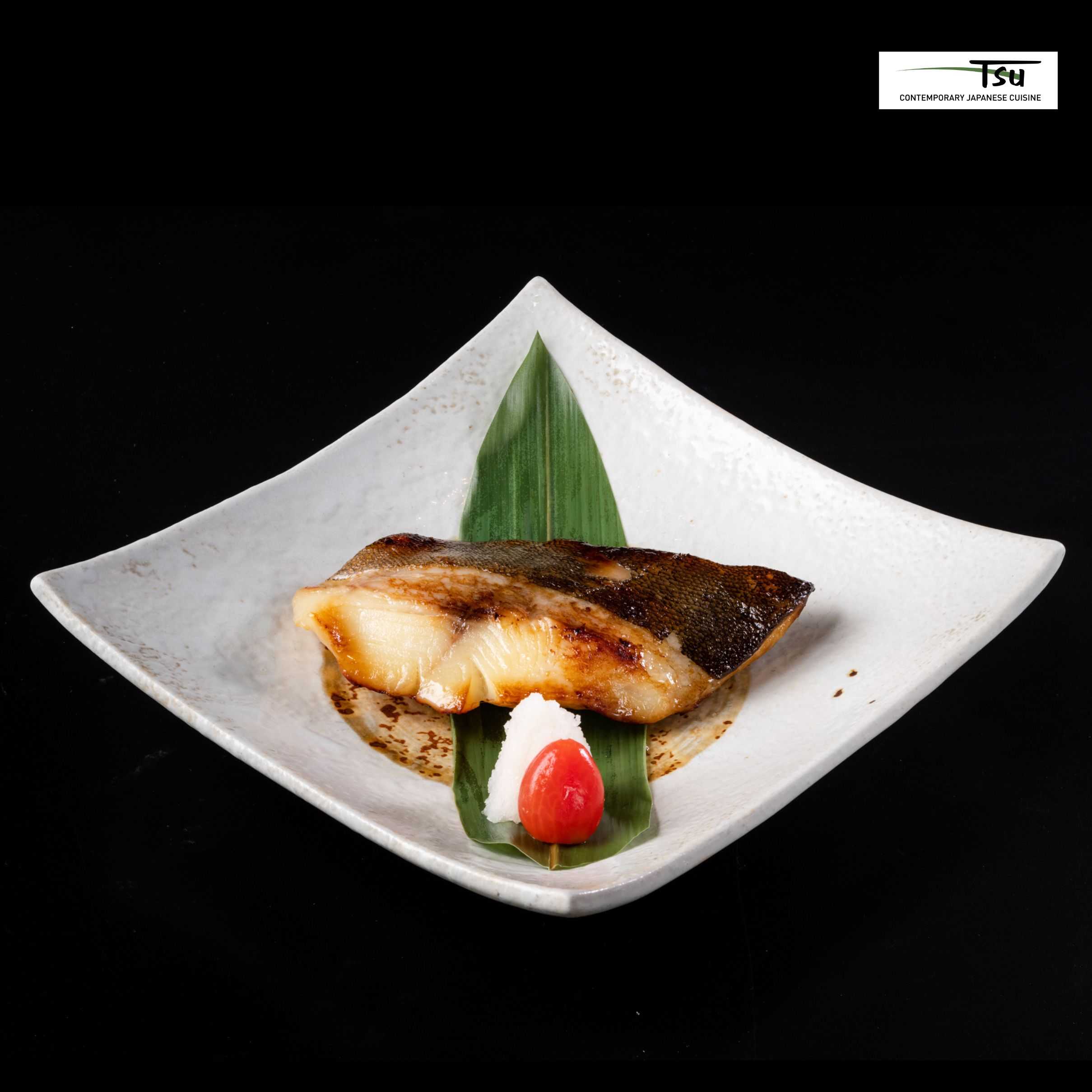 TSU Japanese Set Lunch: Miso-Marinated Silver Cod with Koshihikari Rice Set