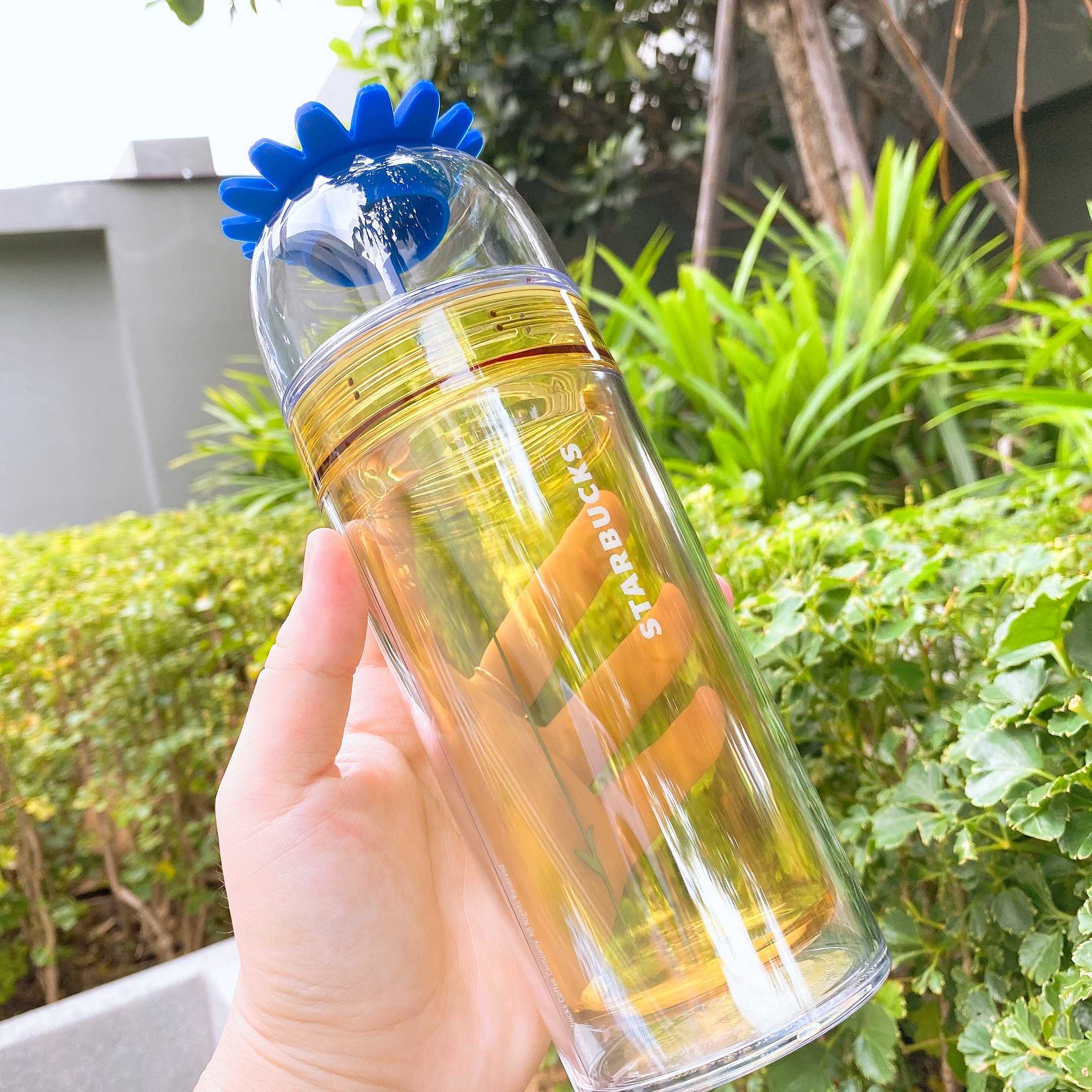 Starbucks - plastic content 16oz bottle