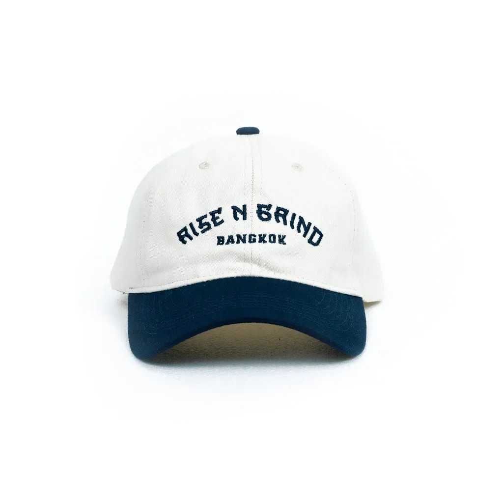Rise and Grind Cap with Navy Brim